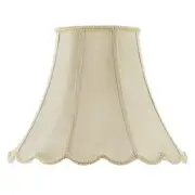 9.5" Tall Champagne Fabric Shade Champagne Champagne Lifestyle N/A