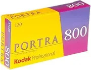 Kodak Professional Portra 800 Color Negative Film (120 Roll Film, 5-Pack) - 8127946