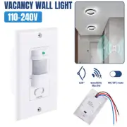 Automatic PIR Occupancy Motion Sensor Detector Light Switch Auto On/Off Infrared