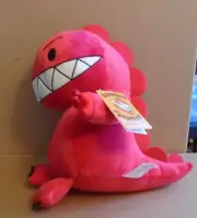 Kohls Cares Dinosaur vs Bedtime Red by Bob Shea10" Plush New sa