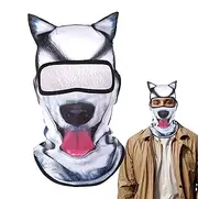 Animal Sun Protection Masque - Cute Animal Print Breathable Masque Sunproof - Windproof Dustproof Cover With Ears For Fishing