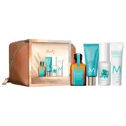 Moroccanoil Mini Body Essentials Kit Hair Mist Shower Gel Moroccanoil Treatment