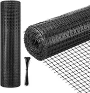 [AUSWAY] Plastic Mesh Barrier Garden Net 80mx1.2m Animal Chicken Wire Fence Dog Enclosure Protection Temporary Construction Fencing