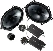 KICKER 46CSS684 CAR AUDIO STEREO 6X8 CS SERIES COMPONENT SPEAKER SYSTEM SET/PAIR