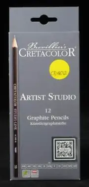 Cretacolor 12 Piece Graphite Drawing Set NEW Artist Quality Pencils Austrian