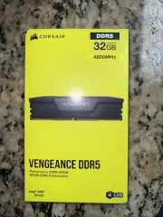 CORSAIR - VENGEANCE 32GB (2PK x 16GB) 4800MHz DDR5 C40 DIMM Desktop Memory