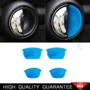 For Mini Cooper Clubman F54 2016-2022 Blue Suede Inner Door Bowl Cover Trim 4PCS (for: Mini)