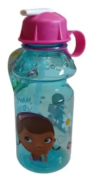 Doc McStuffins Have Cuddles Will Share Tritan BPA-Free 14 Oz Water Bottle