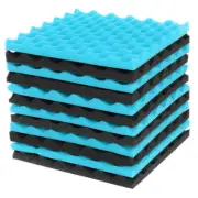 12Pcs Acoustic Soundproofing Studio Foam Tiles Sound-Proof Foam Tile Acoustic St