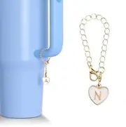 [Generic] Charm Accessories for Stanley Cup, Name ID Letter Handle Charm for Stanley Cup 30&43 Oz Tumbler,Charm Accessories for Stanley Name ID Charm for Stanley Tumbler