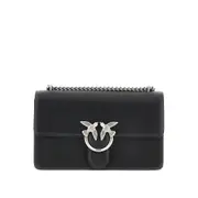 [PINKO] PINKO Leather 'Love one classic' bag Woman One Size One Size Black