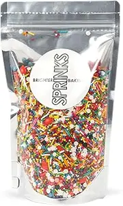 Sprinks It's My Party 500g | Multicolour Sprinkle Mix for Cake Decorating | Cupcakes | Ice Cream | Desserts | Fun Shaped Sprinkles for Birthdays | Parties | Special Occasions