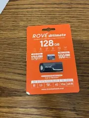 Rove Ultimate MicroSDXC with USB 3.2 Type C Card Reader 128GB New