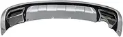 ABS Chrome Plated Front and Rear Bumper Cover Decorative Car Styling Accessories, Compatible for Kia Sportager 2011, 2012, 2013, 2014, 2015