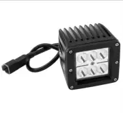 DragonFire Racing Black 2x2 Extreme Pod Light - 521480