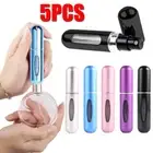5Pcs Perfume Atomiser Aftershave Travel Refillable Bottle Portable Handbag Spray