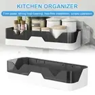 Wall Mounted Bathroom Storage Shelf Spices Organizer Racks Shower Shampoo xieEK