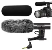 TikySky Camera Microphone, M-1 Video Microphone for DSLR Interview Shotgun Mic