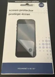 2-Pack Screen Protector (fits iPhone 5, 5S, 5C)