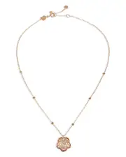 Pasquale Bruni 18K Rose Gold Petit Joli Diamond Flower Pendant Necklace, 17-18.5 - Exclusive