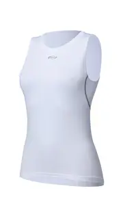 Bbb-Cycling Sleeveless Women's Baselayer - White Size XL