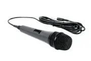 Singing Machine Smm-205 Unidirectional Dynamic Microphone With 10 Ft. Cord,Black