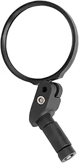 TOYANDONA 1Pc Convex Bike Mirror Safe Rearview Mirror for Handlebar Mount Fits Rotating Design for Enhanced Cycling Safety