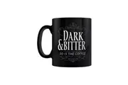 Grindstore Dark & Bitter So Is The Coffee Mug (Black/White) (One Size)