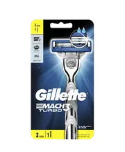 Mach3 Turbo Razor with Blades Refill 2 Pack