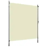 Outdoor Roller Blinds Balcony Side Awning Patio UV Sun Shade Screen 200x270cm