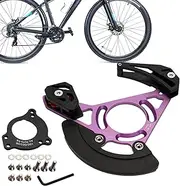 Chain Guide Mountain Bikes, Chain Guide Mountain Bikes, High-Strength Bicycle Chain Catcher, Single Disc Chain Guide - Bikes Chain Stabiliser Stable Chain Guide Tensioner for Mountain Bikes