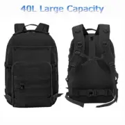 Tactical 40L Backpack Rucksack Mens Bag Waterproof Molle Daypack for Camping USA