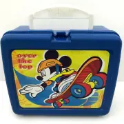 Thermos Brand Mickey Mouse Plastic Lunch Box And Thermos Over The Top Skateboard