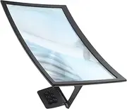 SHINEOFI Mobile Phone Screen Magnifier Curved Amplifier for Enhanced Viewing Lightweight and Portable Design for Movies and Videos Angle Stand for Desk Travel