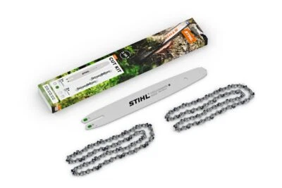 Cut Kit Number 3 Stihl 2 Chains With BAR for Chainsaw Ms 180 - Ms 181