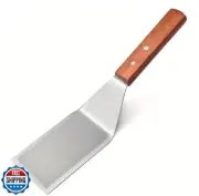 Cyoufine Stainless Steel Heavy Duty Spatula Turner, Ideal for Cast Iron Skill