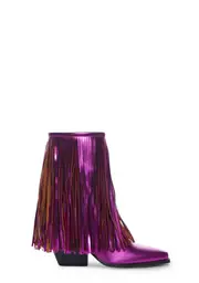 [AZALEA WANG] Scarlett Fringe Cowboy Boots