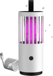 GOMINIMO Mosquito Lamp Bug Zapper - Portable Fly Zapper for Indoor & Outdoor,...