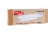 Naleon White Suction Works Self Adhesive Shelf
