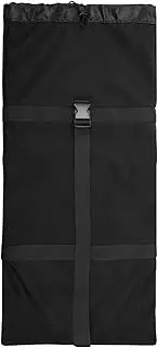 Camping Chair Bag, Yoga Mat Case, Dustproof Tent Storage Carrier for Beach, Hammock, Umbrella, Picnic, Outdoor Accessories, 29.53x13.78 Inches, Nylon Material, Black, 350 g