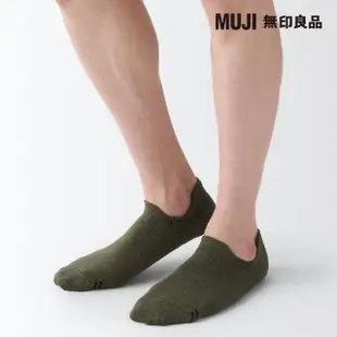 【MUJI 無印良品】男棉混腳跟防磨淺口直角襪(共10色)