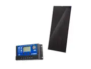 Kings 200W Fixed Solar Panel + 15A PWM Solar Controller
