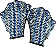 Aqua Hand Paddles, Water Workout Gloves, Dive Training Gloves, Fitness Swim Gloves, Aqua Fitness Hand Paddles with Comfortable and Heavy Duty Design for Men and Women
