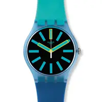 在飛比找PChome24h購物優惠-Swatch 玩味都市藝術石英腕錶 SUOS105