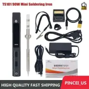 TS101 90W Mini Soldering Iron with XT60 Cable Power Adapter and TS-I Tip pe66