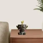 Incense Burner Holder Ornament for Cone Coil SPA Office Sanxingdui Cense