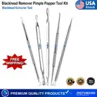 Blackhead Remover Pimple Popper Tool Acne Comedone Extractor For Nose Tools Kit