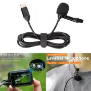 For Insta360 Ace/Ace Pro Lavalier Microphone Recording Mic Type-C Connector Part