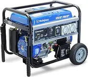 Westinghouse WHXC8500E-PRO Professional Series Portable Generator - 6750W Running/8500W Starting, Electric Start, 100% Pure Sine Wave, Ideal for Outdoor and Domestic Applications – Blue & Black