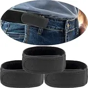 [Generic] 1/2/3/6pcs No Buckle Invisible Stretch Belt - Elastic Invisible Side Waist Belt | Soft Elastic Lazy Buckle-Fr-ee Belt | Elastic Design Side Waist Belt For Walking, Work, Home, Traveling, School